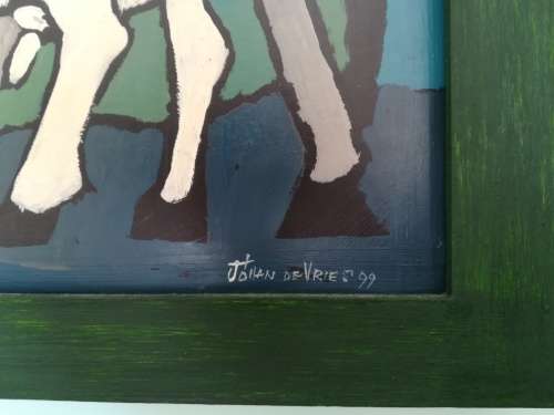 Johan De Vries painting