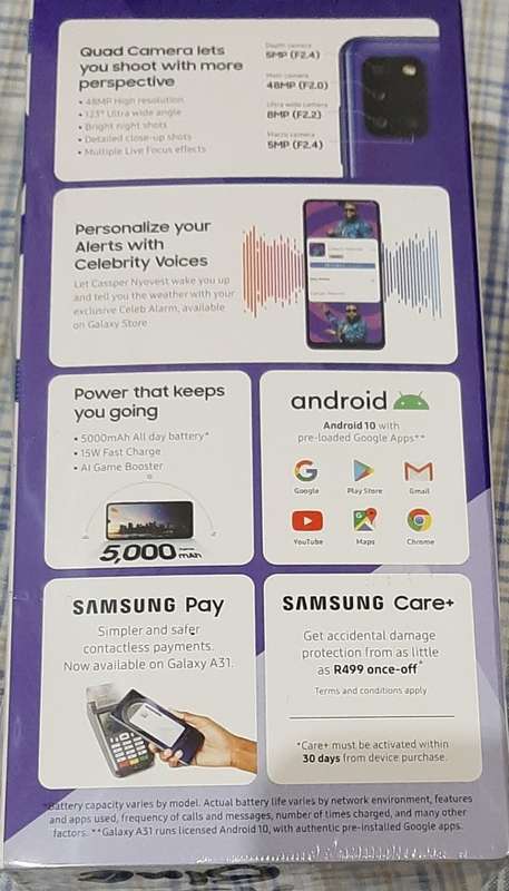 Samsung Galaxy A31 4GB 128GB