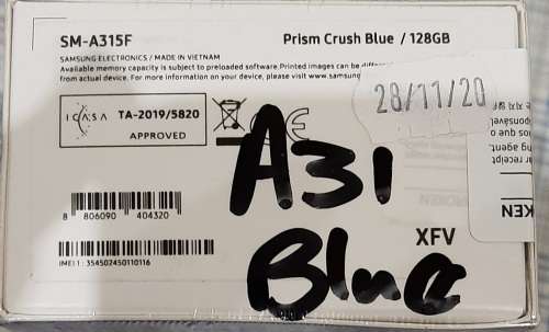 Samsung Galaxy A31 4GB 128GB