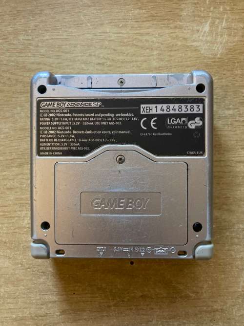 Game Boy Advance SP console - AGS-001 - no charger