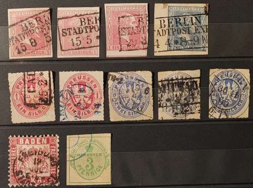 German States: Prussia, Baden and Hanover