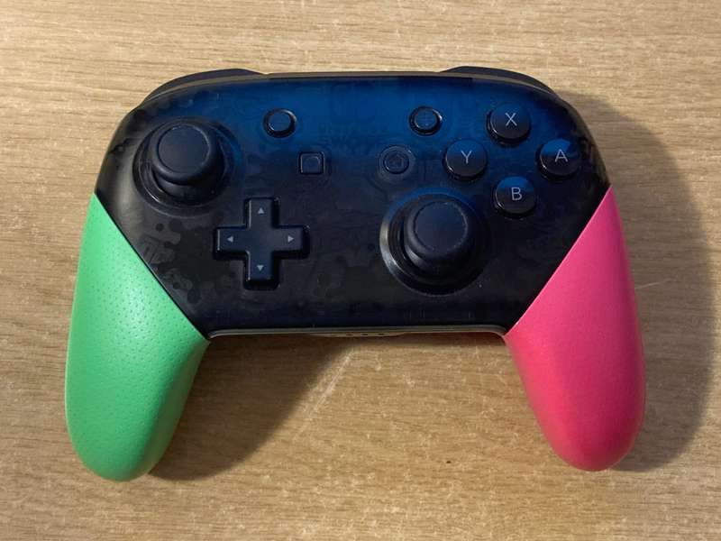 Nintendo Switch Pro Controller Splatoon 2 Edition [stick drift]