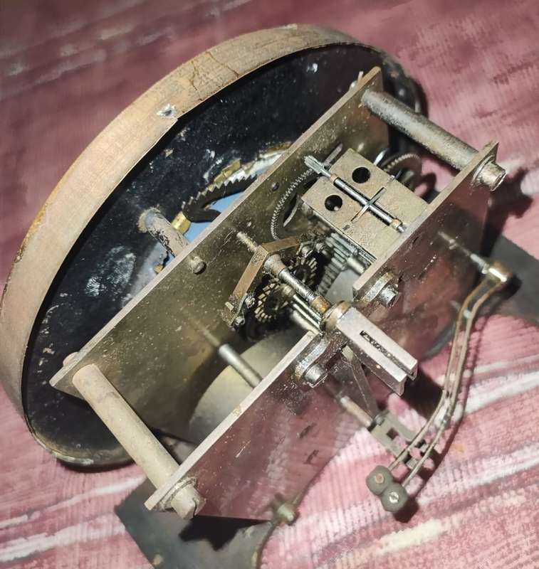 Gustav Becker regulator mechanism. High quality.