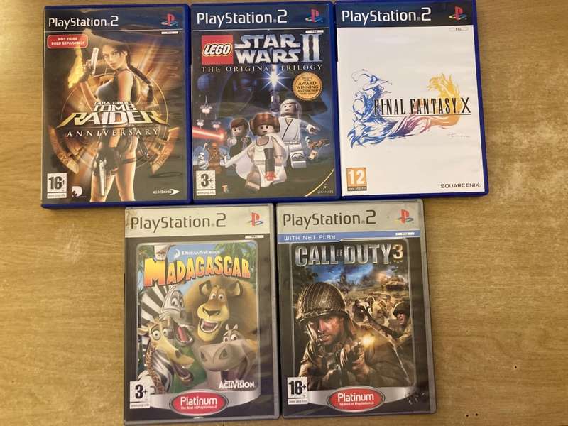 Lot of 5 PlayStation 2 games all complete