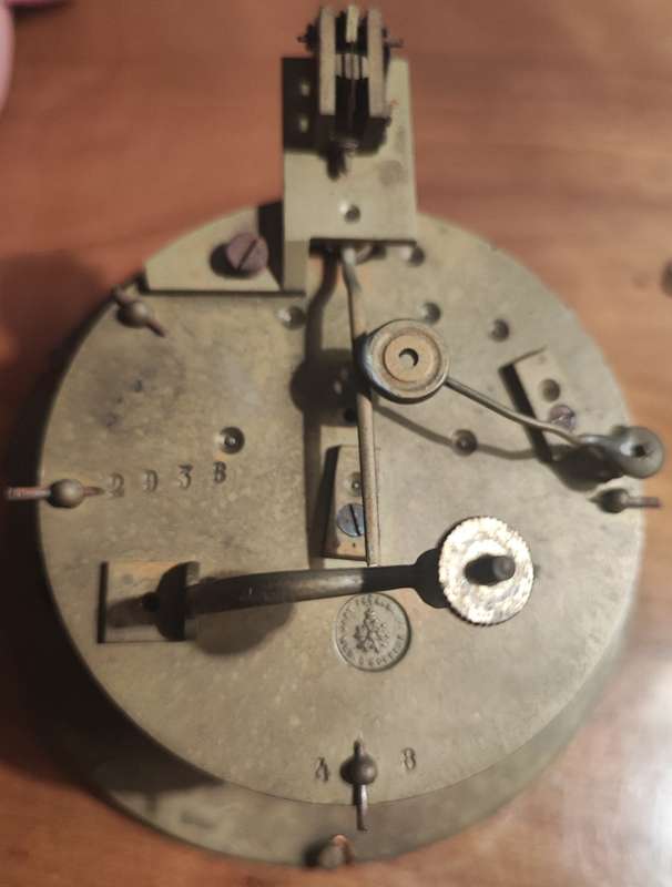 Japy Freres french clock mechanism
