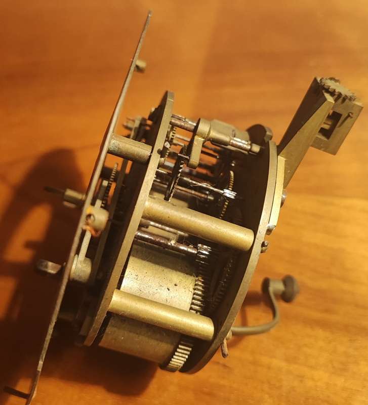 Japy Freres french clock mechanism
