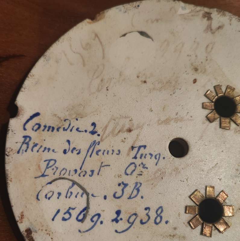 Japy Freres french clock mechanism