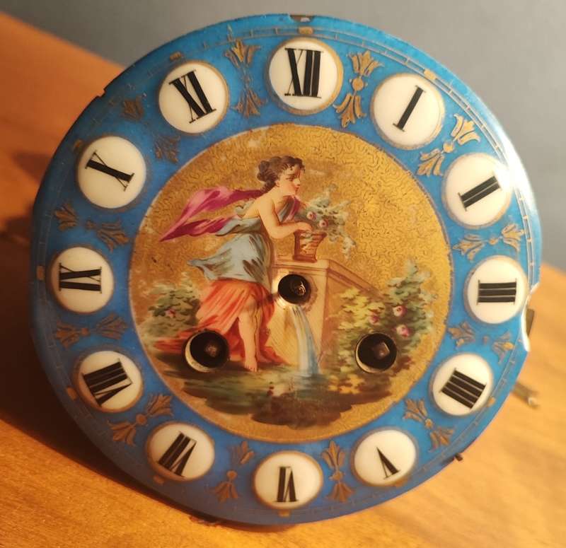 Japy Freres french clock mechanism