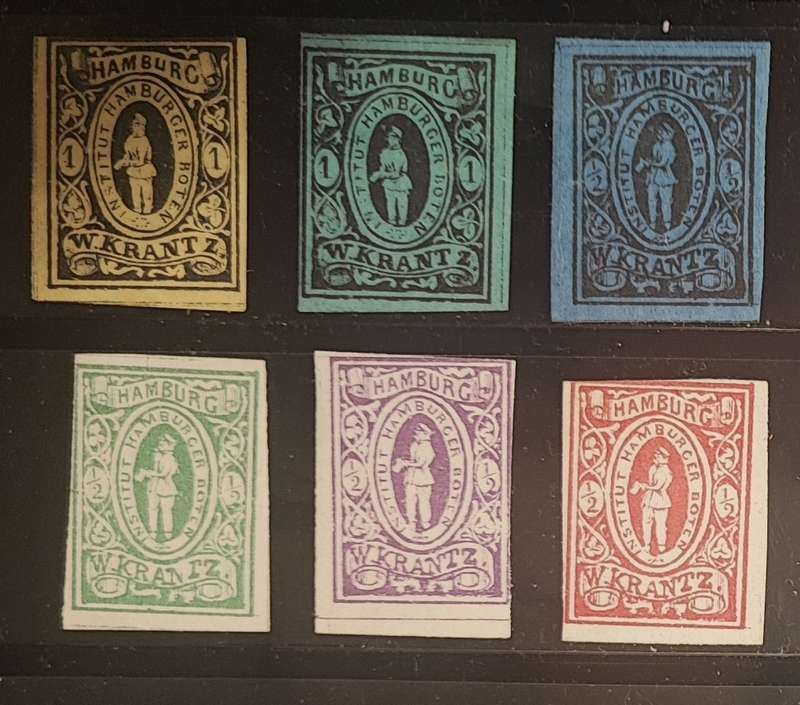 Hamburg stamps