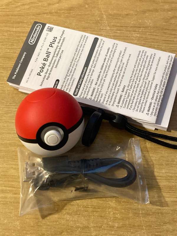 Poké Ball Plus Controller for Nintendo Switch Pokémon Lets Go Eevee