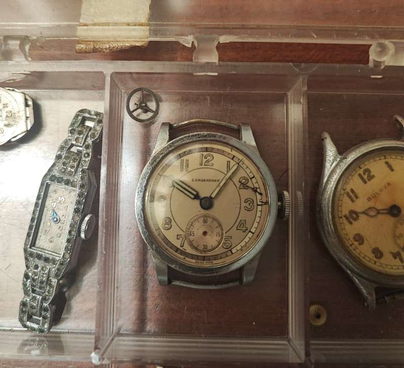 Heuer, Buren, Movado, Girard Perregaux, Rolex, Tissot, Eterna, Bulova, ±30 for spares or repair