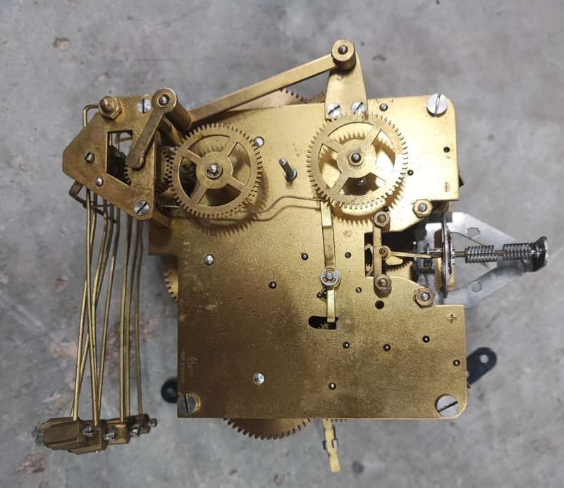 Selection of clock mechanisms for spares. See photographs.