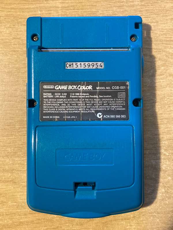 Game Boy and Game Boy Color consoles