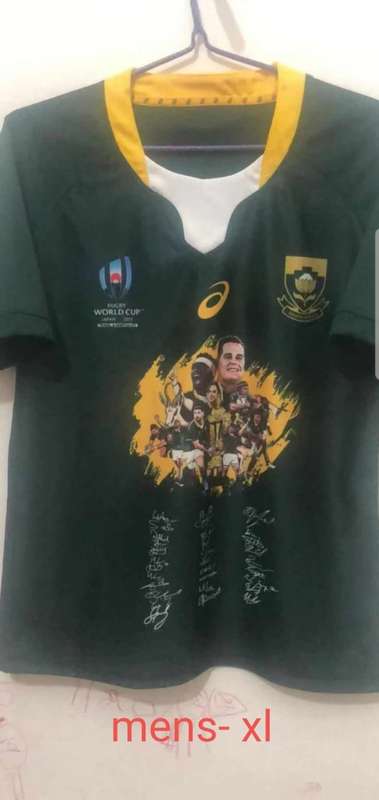 ***limited edition***Springboks 2019 world cup memorial jersey