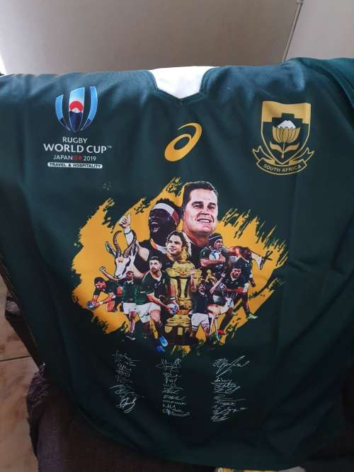 ***Collector's Item*** Springbok 2019 world cup signature jersey