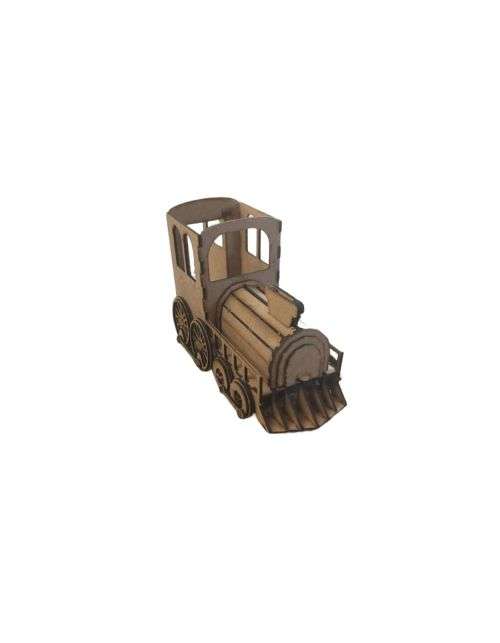 3D Train Locomotive Puzzle