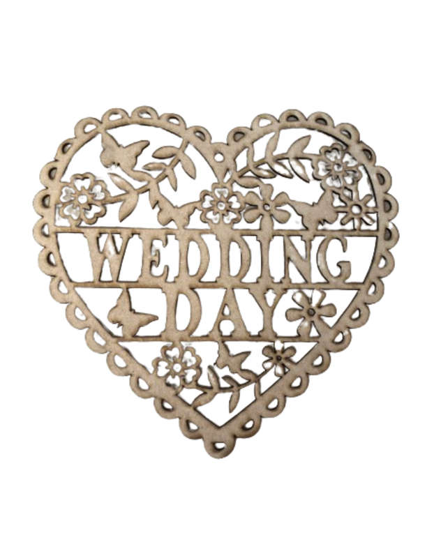 Wedding Day Heart