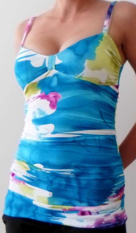 Colourful Identity Top - Size 30