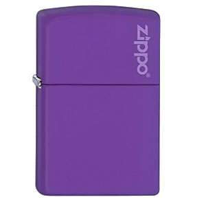 Purple Zippo
