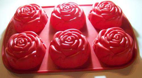 Rose Cupcake pan - Silicone