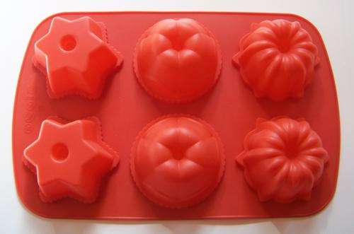 Mixed Shapes Cupcake pan - Silicone