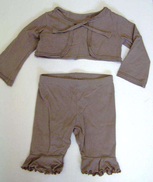 Woolworths Brown Top & pants Size 6 - 12 Months