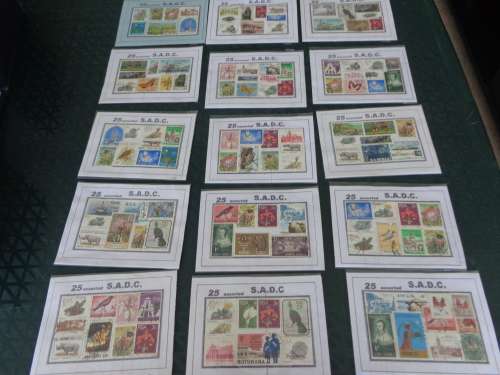 290 PACKS of 25 Stamps of South African Stamps