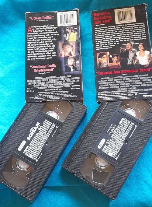 Scream 1 & 2 VHS