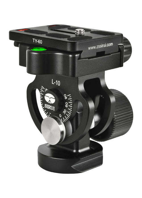 Sirui Aluminium Tilt Head L-10 for Monopods including Quick Release Plate