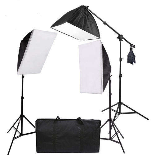 Brand New 1650 Watts Softbox Photo Studio Video Kit With Hair light