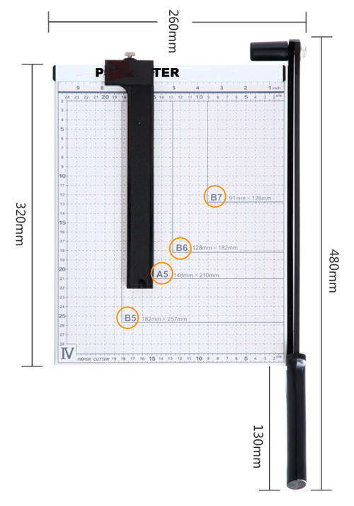 Paper Cutter 10" x 12" New. Free shipping to SA