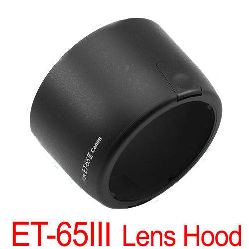 ET-65III Lens Hood for the Canon EF 85mm f/1.8 USM, 100mm f/2, SF EF 135mm f/2.8. Free shipping!!!