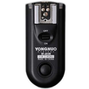 Single Yongnuo RF-603 2.4GHz Wireless Remote Flash Trigger Transceiver  for Nikon
