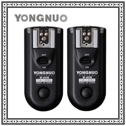 Yongnuo RF-603 C3 Radio Flash Trigger for Canon 1D/1DS /EOS5D/5D2/50D/40D/30D/20D/10D