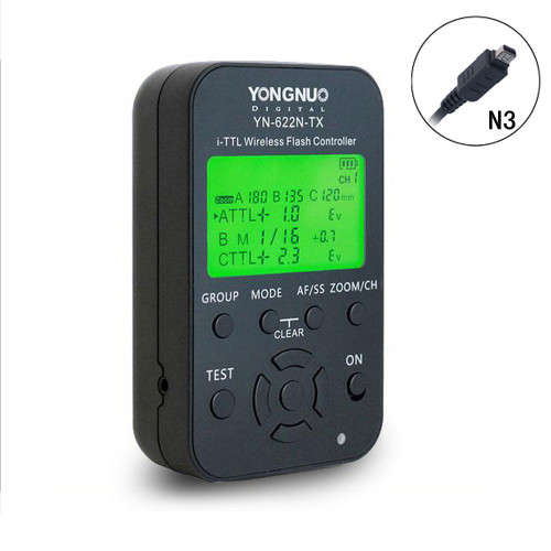 YONGNUO YN-622C-TX Flash Controller + YN-622C (1pc) Trigger Set for Canon