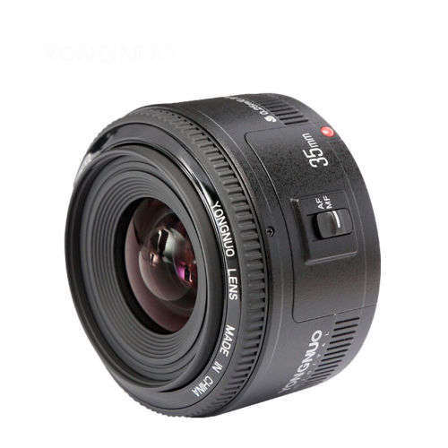 YONGNUO YN35mm F2 35mm F/2.0 AF Wide Angle Fixed Lens EF for Canon EOS Camera