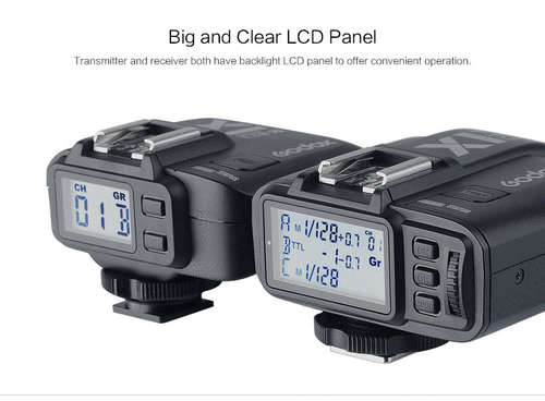 Godox X1C 2.4GHz HSS TTL Wireless Flash Trigger Transmitter + Receiver for Canon