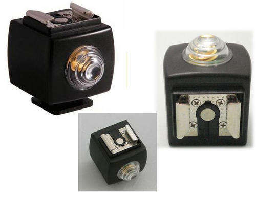 Slave Flash Trigger Wireless Hot Shoe Sync Adapter