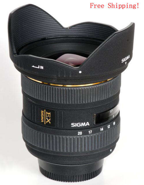 SIGMA 10-20mm F4-5.6 EX DC HSM for Nikon Digital , Canon FREE Shipping!