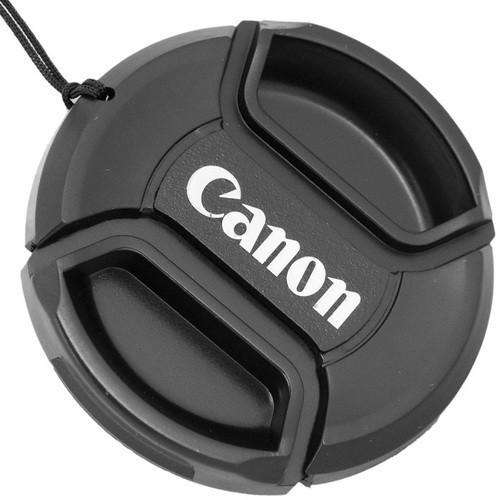 58mm Cnon DIGITAL CAMERA SNAP-ON LEN LENS CAP + STRING