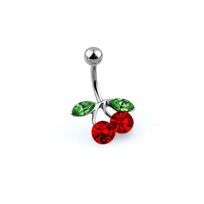 Gorgeous Cherry Belly Ring *FREE SHIPPING*