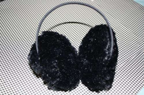 Warm earmuffs for the winter