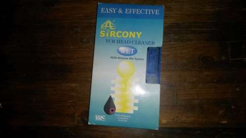 Sircony VHS video head cleaner