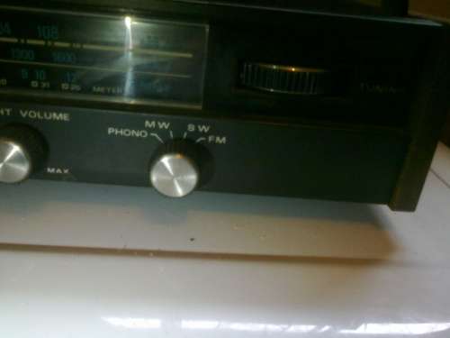 Sanyo record player and tuner