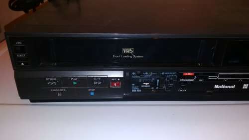 National VHS VCR