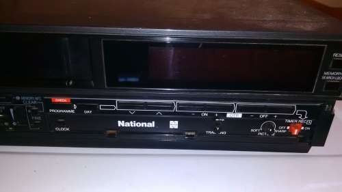 National VHS VCR