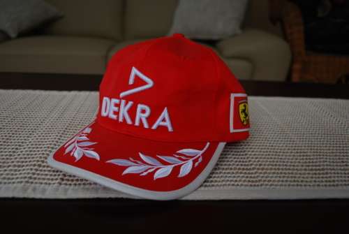 Michael Schumacher & Fernando Alonso 2000's Ferrari F1 Championship Caps Bundle