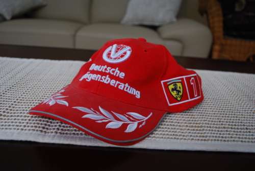 Michael Schumacher & Fernando Alonso 2000's Ferrari F1 Championship Caps Bundle