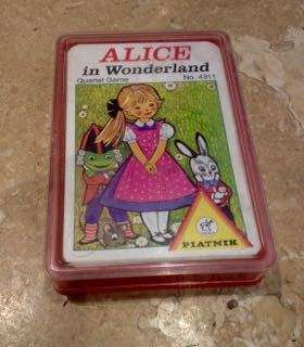Platnik cards , alice in wonderland