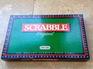 Scrabble original mattel spears game 1988